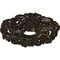 Ekena Millwork Orrington Ceiling Medallion (Canopies up to 4 3/4"), 19 5/8"OD x 4 3/4"ID x 1 3/4"P, Stone Hearth CM19ORSHF - alternate 2